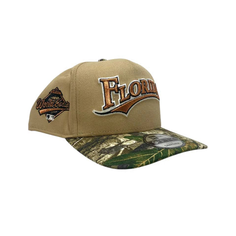NEW ERA MLB Florida Marlins Curve 950 World Series Snapback