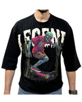 Men KINDRED Legend Oversize Crop T-Shirt