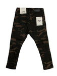 Little Kids OPS Slim-Fit Fray Camo Pants