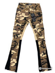 Men CONCEPT Cargo Camo Stack Jean