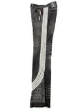 Men KINDRED Stripe Relax Rhinestone Stacked Jeans