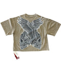 Men FIFTH LOOP 'Vibrant' Heavy Weight Cropped T-Shirt