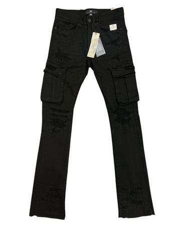 Men JORDAN CRAIG Cargo Stacked Jeans