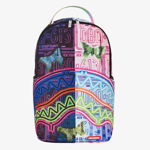 Sprayground Neon Plates DLXSR Bookbag