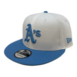 NEW ERA 2Tone 9Fifty Oakland Athletics MLB Basic Snapback World Series Battle The Bay