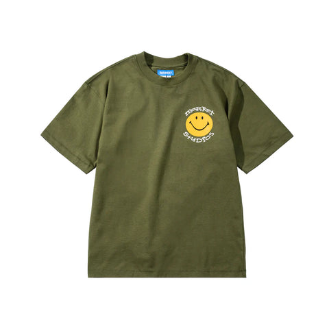 Men MARKET Smiley Arc T-Shirt