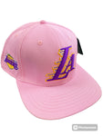 Men PRO STANDARD Los Angeles Lakers Classic Chenille Snapback