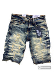 Kids EVOLUTION Wild Tiger Denim Shorts