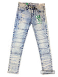 Kids DEMOITLION Rip Stretch Jeans