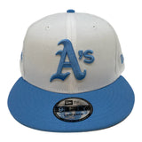 NEW ERA 2Tone 9Fifty Oakland Athletics MLB Basic Snapback World Series Battle The Bay