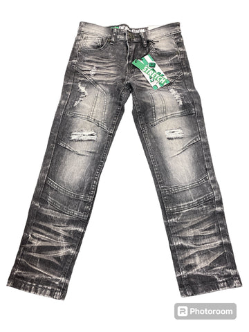 Little Kids DEMOLITION Stretch Jeans