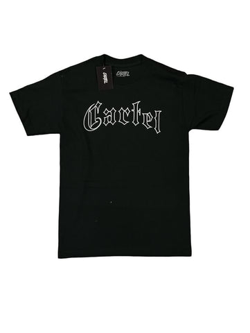 Men CARTEL Letter Font T-Shirt