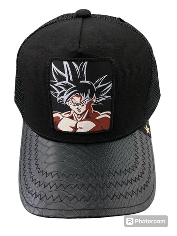 Men GOLD STAR Dragon Ball Trucker Hat