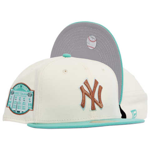 Men NEW ERA New York Yankee City Icon Fitted Hat