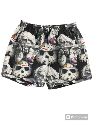 Men ROKU STUDIO Kid Angel Nylon AOP Shorts