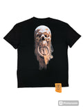 Men FORGOTTEN FACES Sand Skull T-Shirt