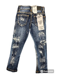 Little Kids EVOLUTION Rock The Bells Denim Jeans