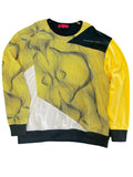 Men VIE+RICHE Canary Grid Sweater