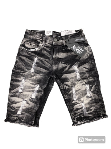 Kids EVOLUTION Wild Tiger Denim Shorts