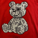 Men AVENUE GEORGE V PARIS Baroque Teddy Bear T-Shirt