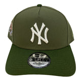 NEW ERA 9Forty Hat Snapback New York Yankee Grey Under Visor World Series Stadium