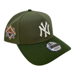 NEW ERA 9Forty Hat Snapback New York Yankee Grey Under Visor World Series Stadium