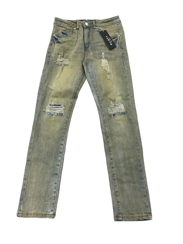 Men WAIMEA Rip/Repair Skinny Jeans