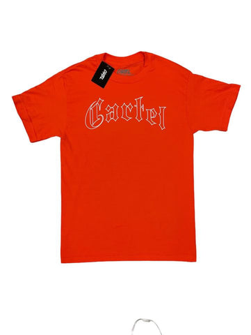 Men CARTEL Letter Font T-Shirt