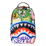 Sprayground Crayon Shark DLXSR Bookbag