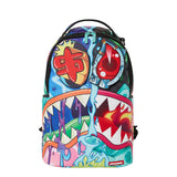 SPRAYGROUND Crazy Shark Split DLXSV W/ Removable Eyes BookBag