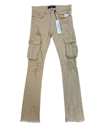 Men JORDAN CRAIG Cargo Stacked Jeans