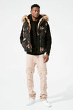 Men JORDAN CRAIG Yukon Fur Lined Puffer Vest