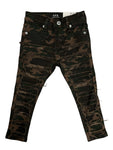 Little Kids OPS Slim-Fit Fray Camo Pants