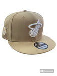 NEW ERA Miami Heat 9Fifty Snapback with the side NBA logo Patch