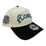 NEW ERA 9Forty A-Frame Florida Marlins Hat Snapback 10 Anniversary