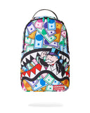 Sprayground Monopoly Money Shark DLXSR Bookbag