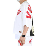 Men KLEEP Kinon Jersey 3/4 Sleeve Crop Top Shirt