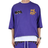 Men KLEEP Angelo Jersey 3/4 Sleeve Crop Top Shirt