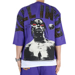 Men KLEEP Angelo Jersey 3/4 Sleeve Crop Top Shirt