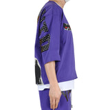 Men KLEEP Angelo Jersey 3/4 Sleeve Crop Top Shirt
