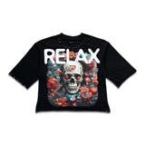 Men KINDRED Relax Oversize Crop T-Shirt