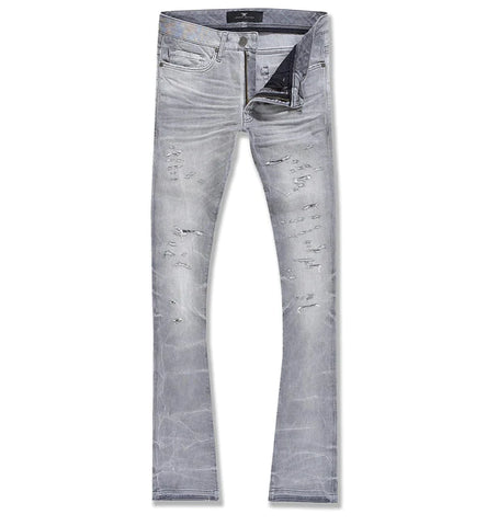 Men JORDAN CRAIG Martin Stacked Rip & Repair Jean