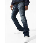 Men JORDAN CRAIG Martin Stacked Rip & Repair Jean