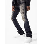 Men JORDAN CRAIG Martin Stacked Rip & Repair Jean