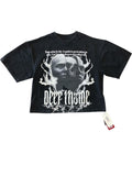 Men FIFTH LOOP 'Deep Inside' Heavy Weight Cropped T-Shirt