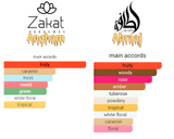 Caramel Apple Bundle | Angham By Zakat Eau De Parfum Women | Abraaj By Lattafa Pure Concentrated Oil Unisex