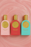 Malaki Women Bundle I Malaki Delicious By Sahari Eau De Parfum 3.4 FL OZ I Malaki Secret By Sahari Eau De Parfum 3.4FL OZ I Malaki Turquoise By Sahari Eau De Parfum 3.4FL OZ