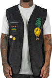 Men JUREN All Smiles Corduroy Vest