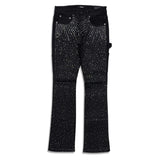 Men KINDRED Rhinestone Denim Stacked Jeans