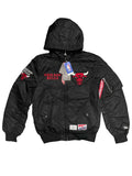 Men NEW ERA Alpha Industries x Chicago Bulls Bomber Jacket